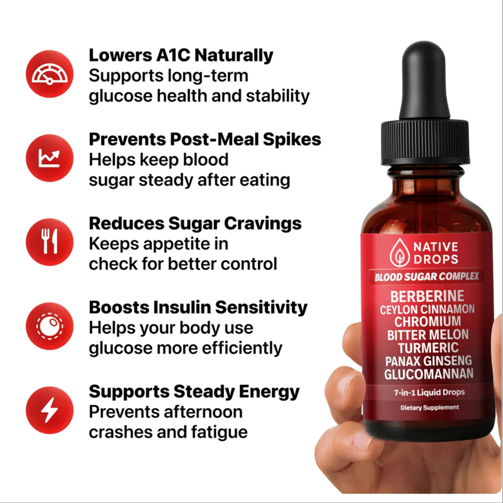 Native Regulator Drops | A1C Made Easy