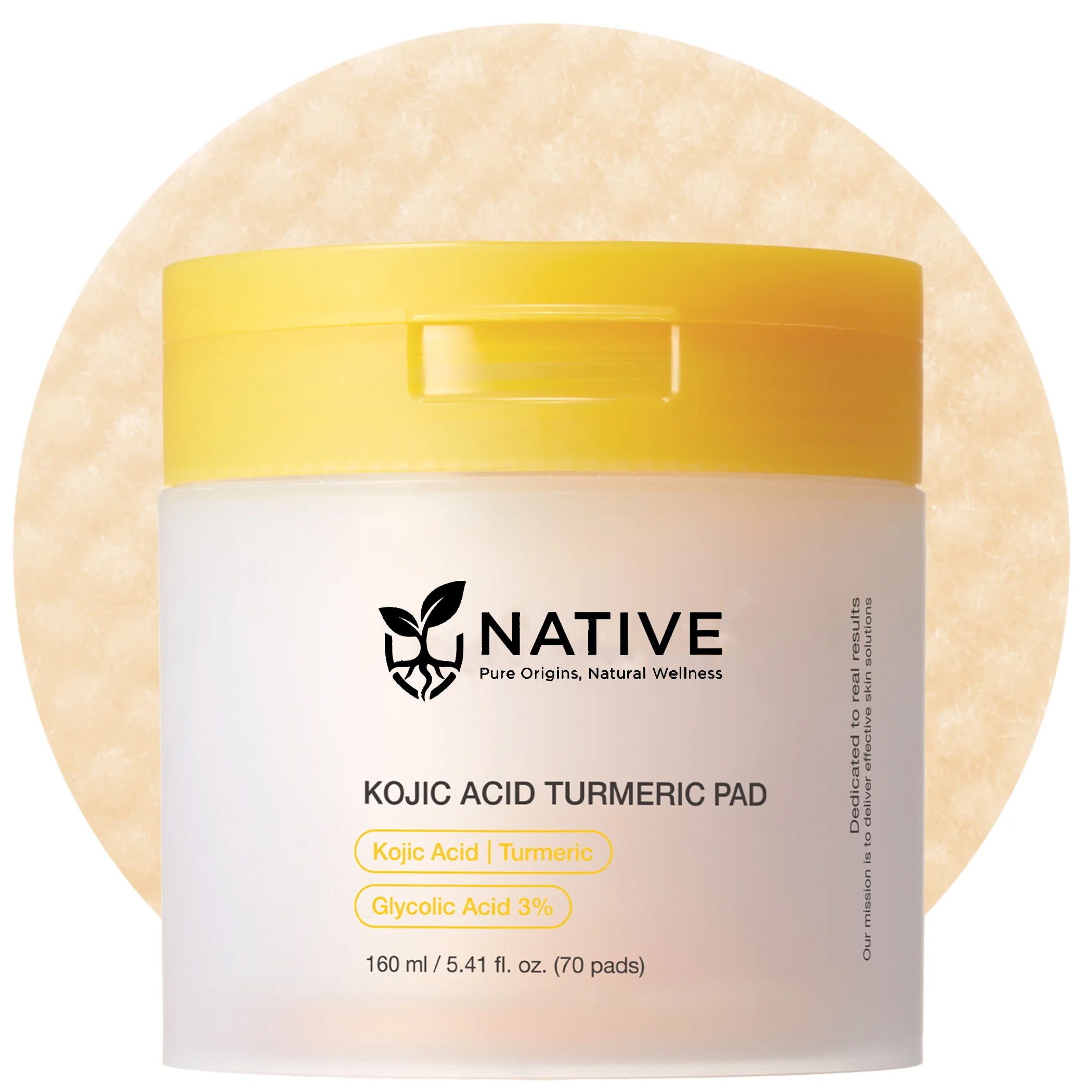 Native Clear Tone Pads 70 Pack | The Glass Skin Cheat Code